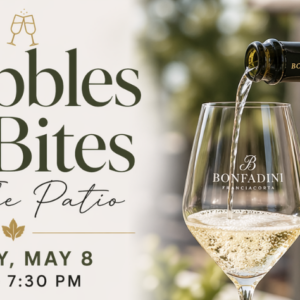 Bubbles & Bites at The Patio